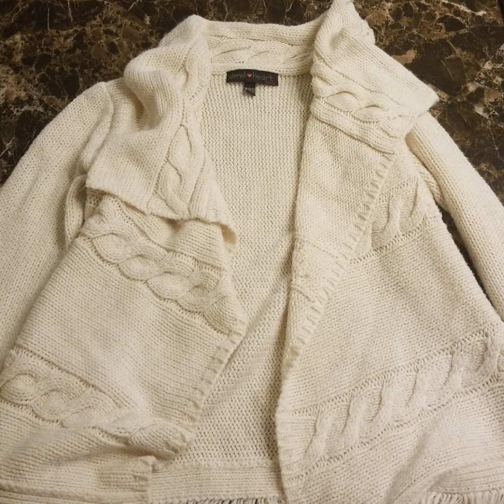 Girls crochet long sleeve top